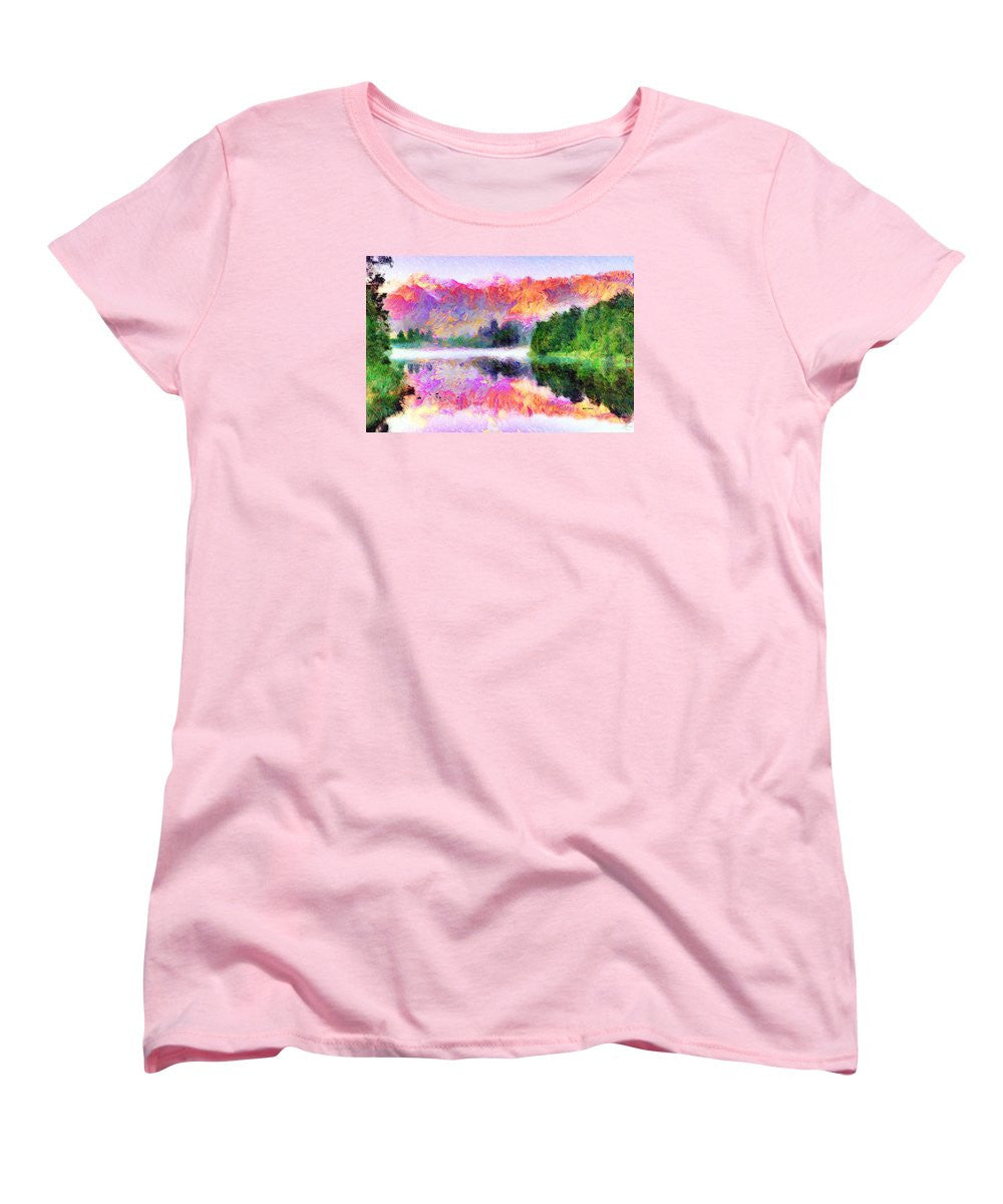 Women's T-Shirt (Standard Cut) - Abstract Landscape 0743