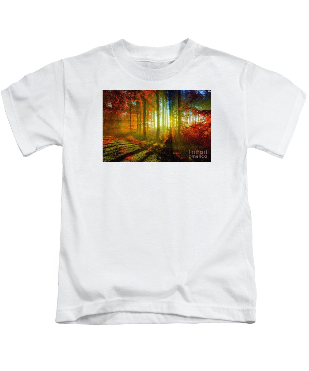 Kids T-Shirt - Abstract Landscape 0745