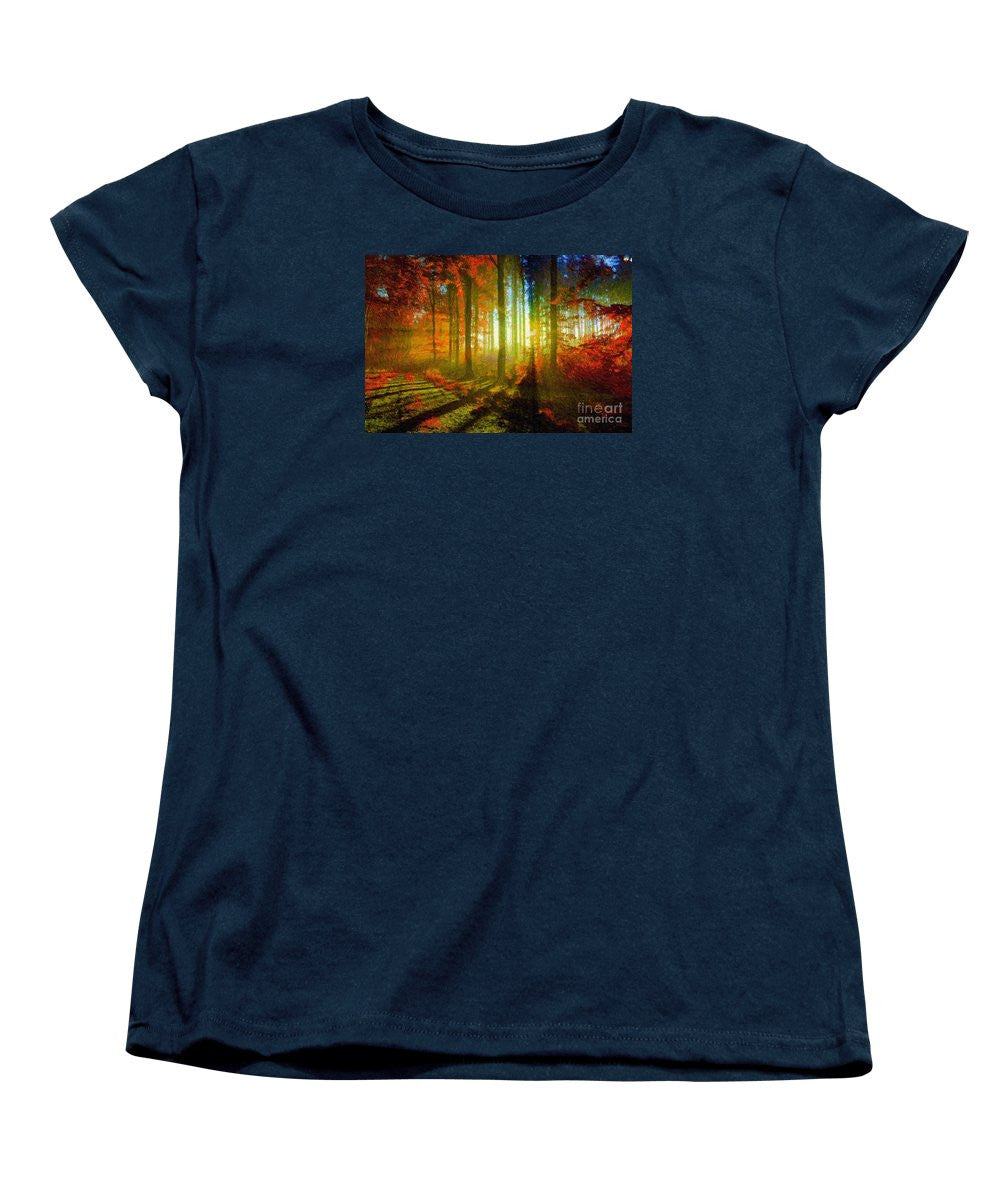 Women's T-Shirt (Standard Cut) - Abstract Landscape 0745