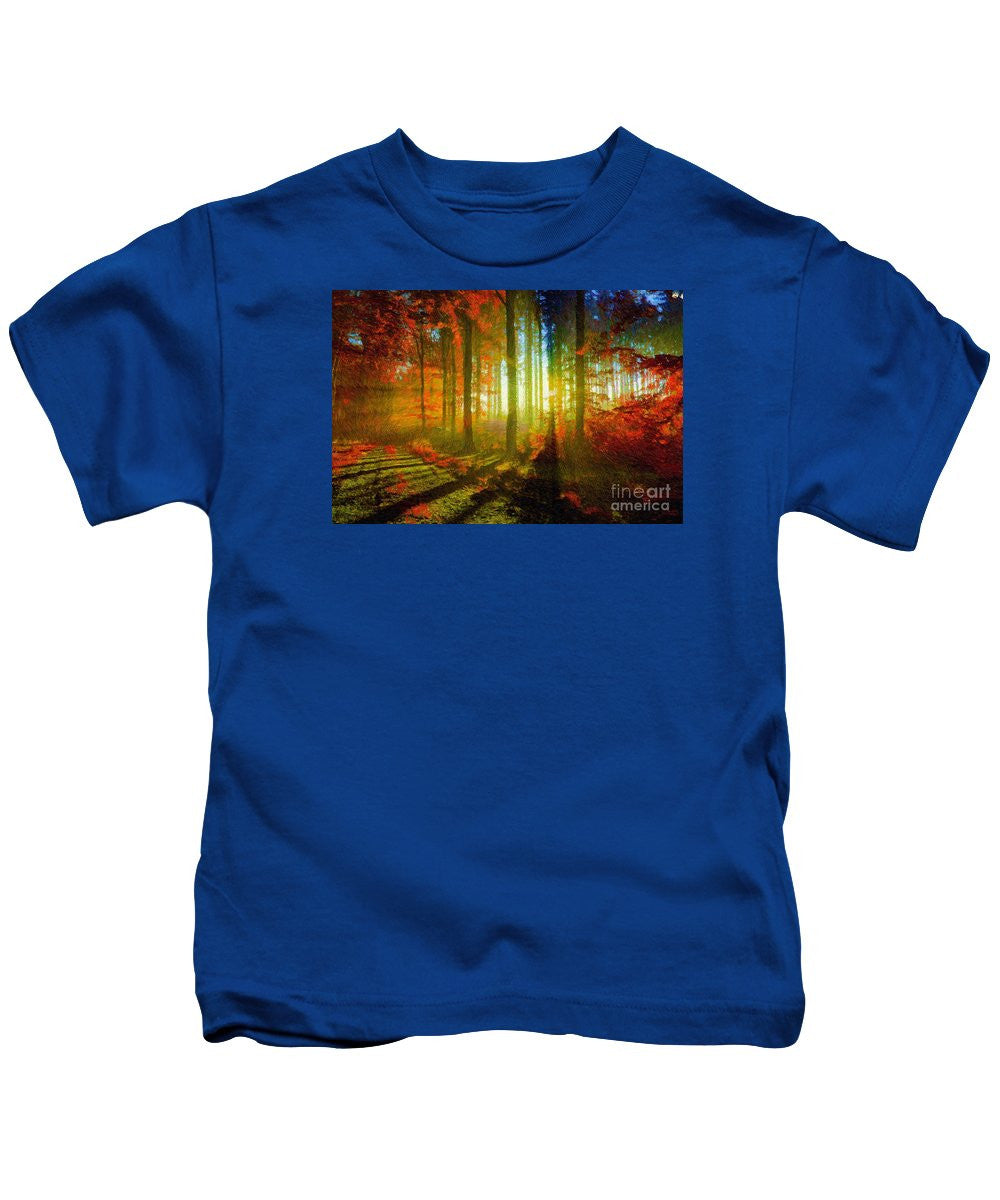 Kids T-Shirt - Abstract Landscape 0745