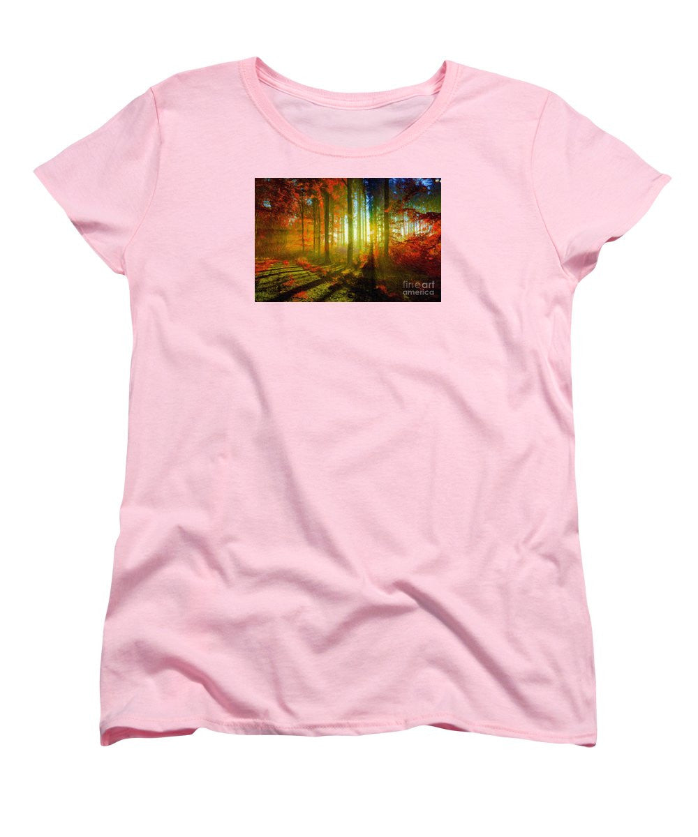 Women's T-Shirt (Standard Cut) - Abstract Landscape 0745