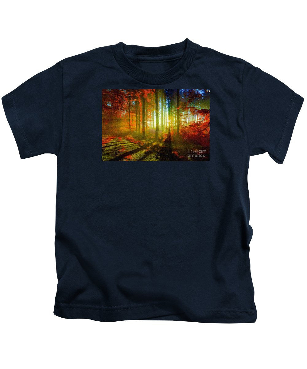 Kids T-Shirt - Abstract Landscape 0745