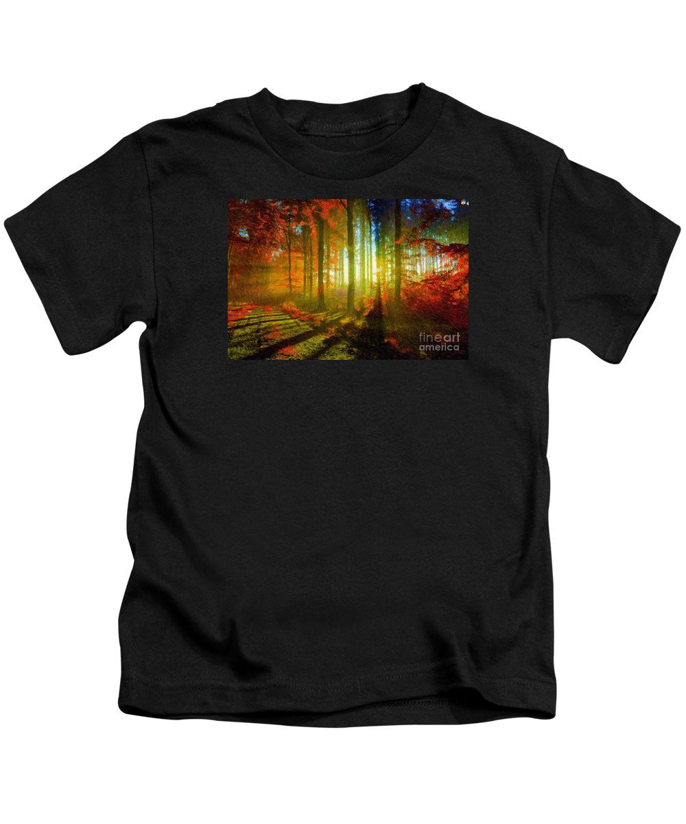 Kids T-Shirt - Abstract Landscape 0745