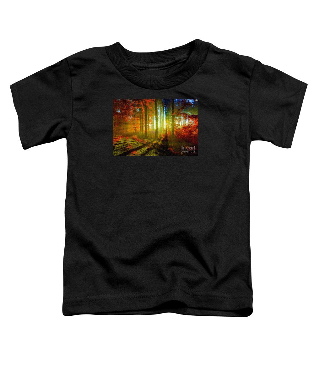 Toddler T-Shirt - Abstract Landscape 0745