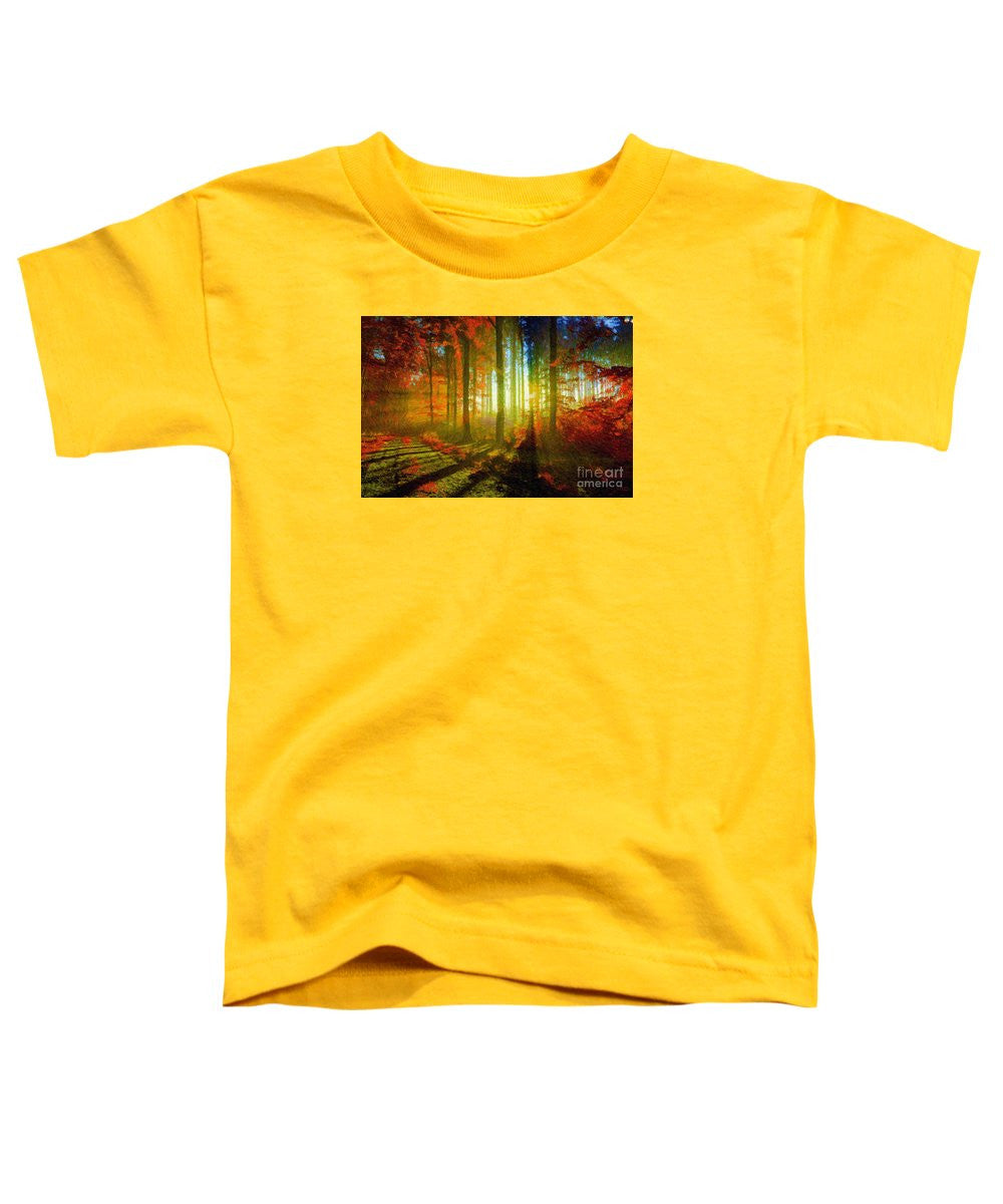 Toddler T-Shirt - Abstract Landscape 0745