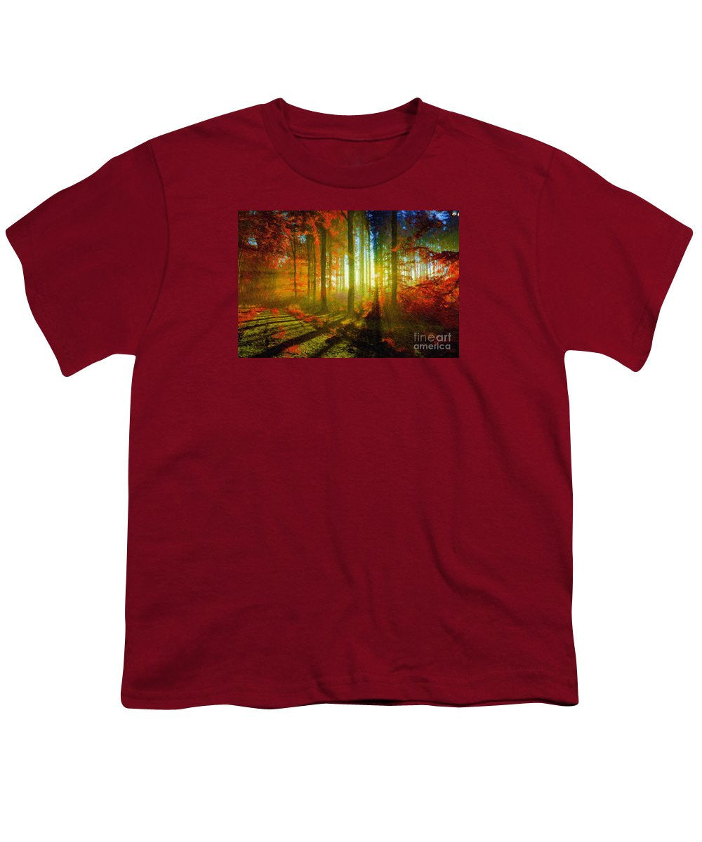 Youth T-Shirt - Abstract Landscape 0745