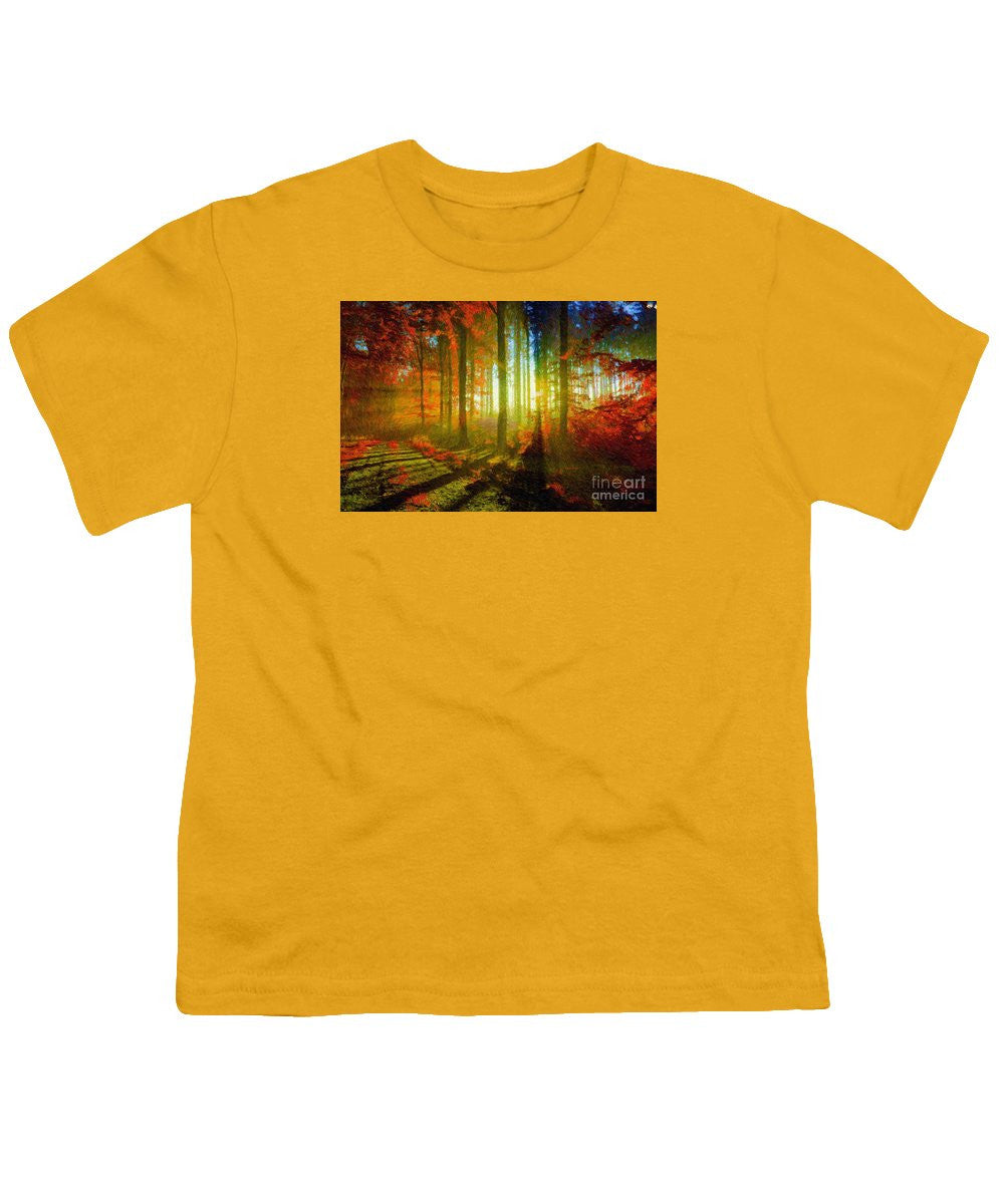 Youth T-Shirt - Abstract Landscape 0745