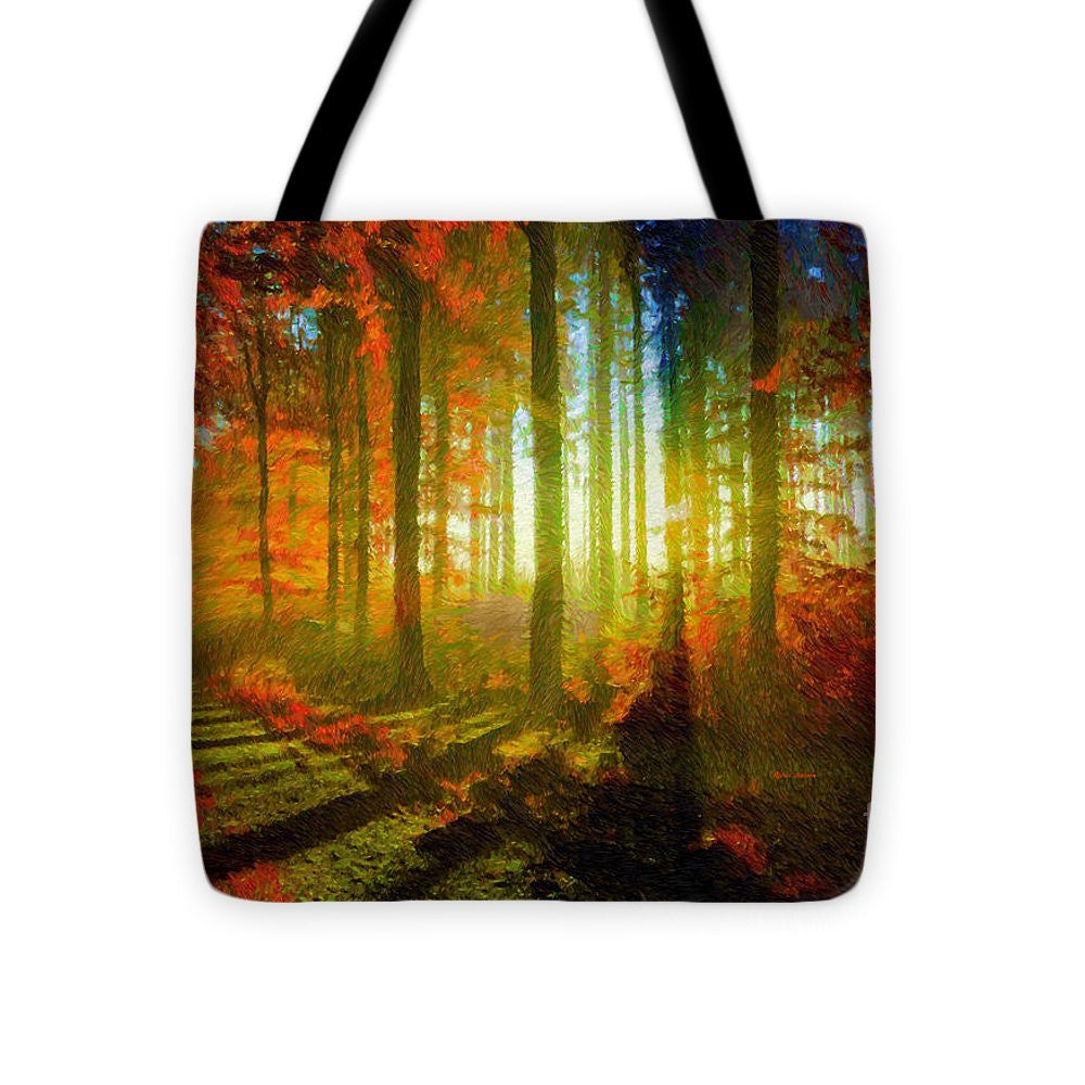 Tote Bag - Abstract Landscape 0745