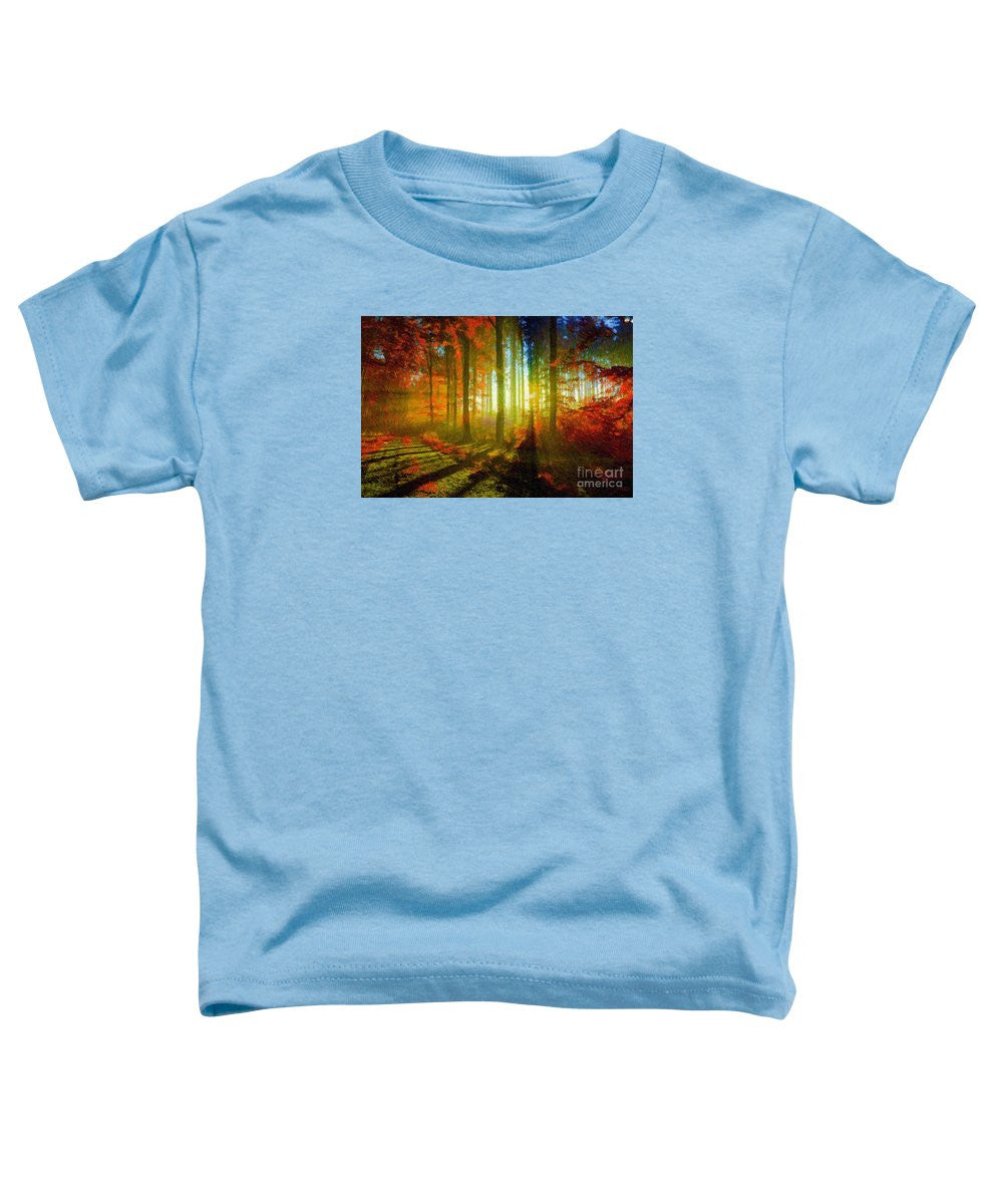 Toddler T-Shirt - Abstract Landscape 0745