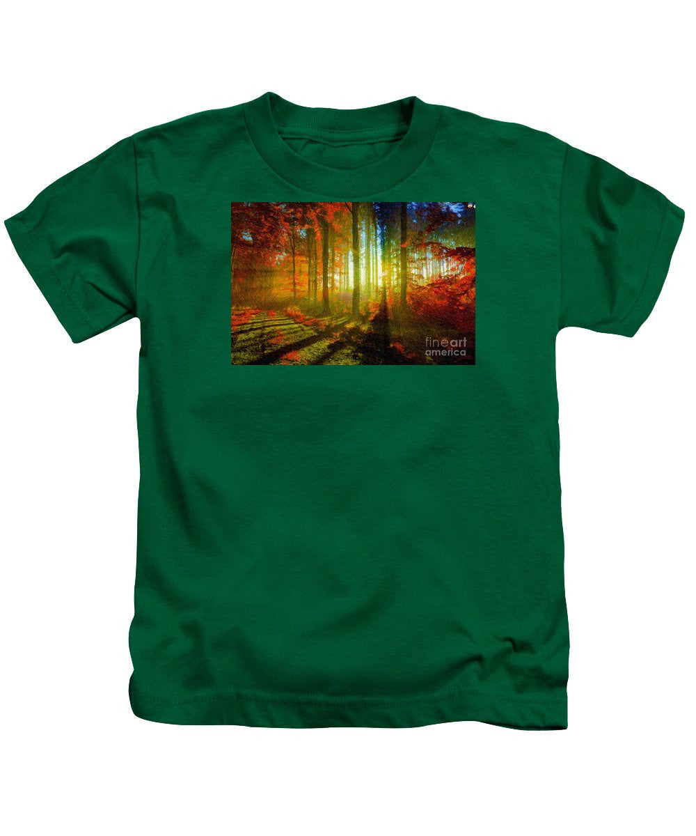 Kids T-Shirt - Abstract Landscape 0745