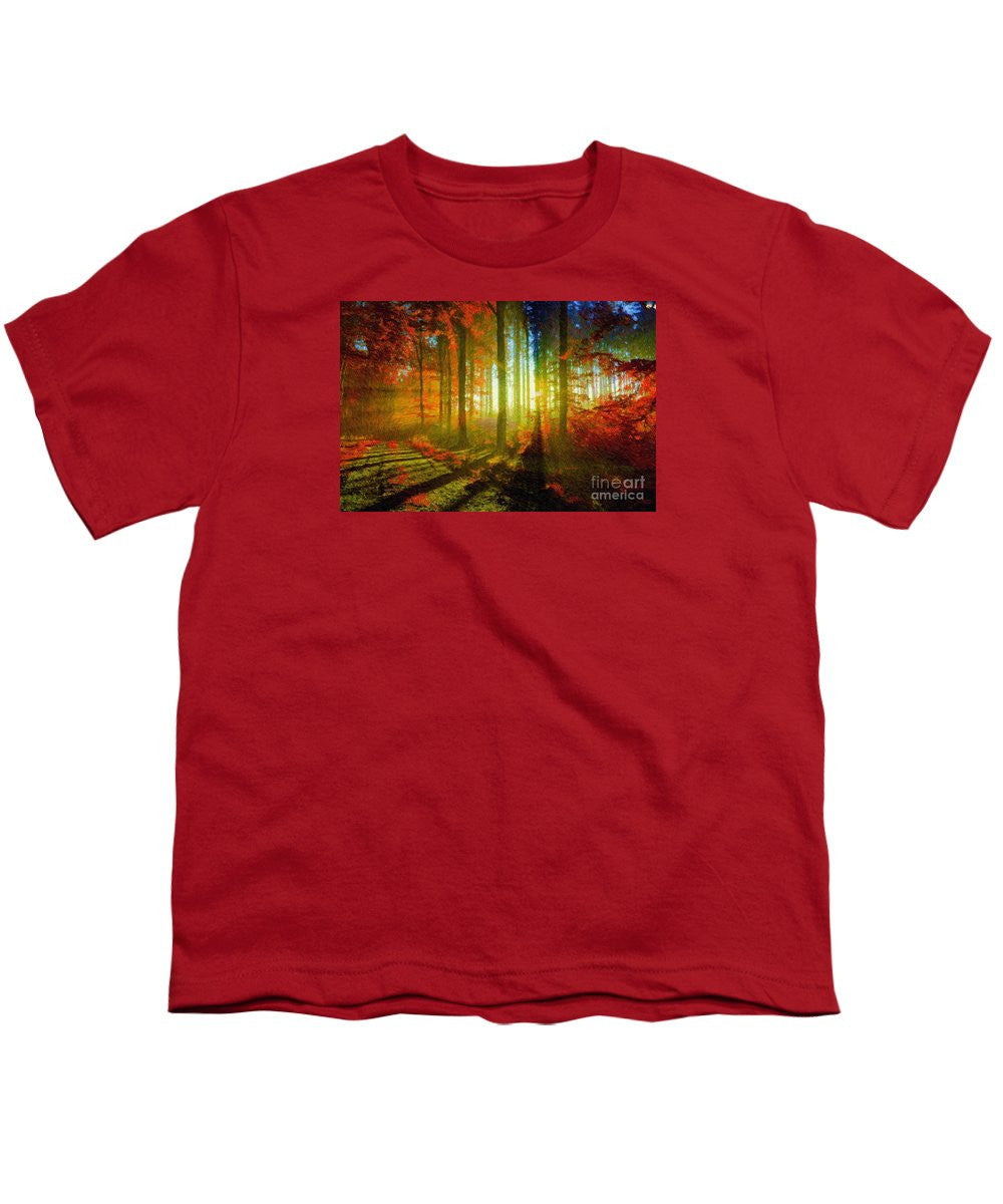 Youth T-Shirt - Abstract Landscape 0745