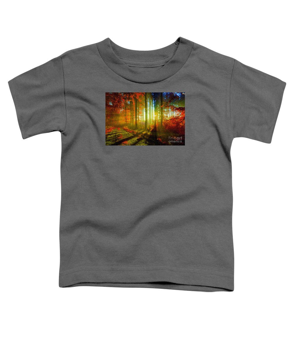 Toddler T-Shirt - Abstract Landscape 0745