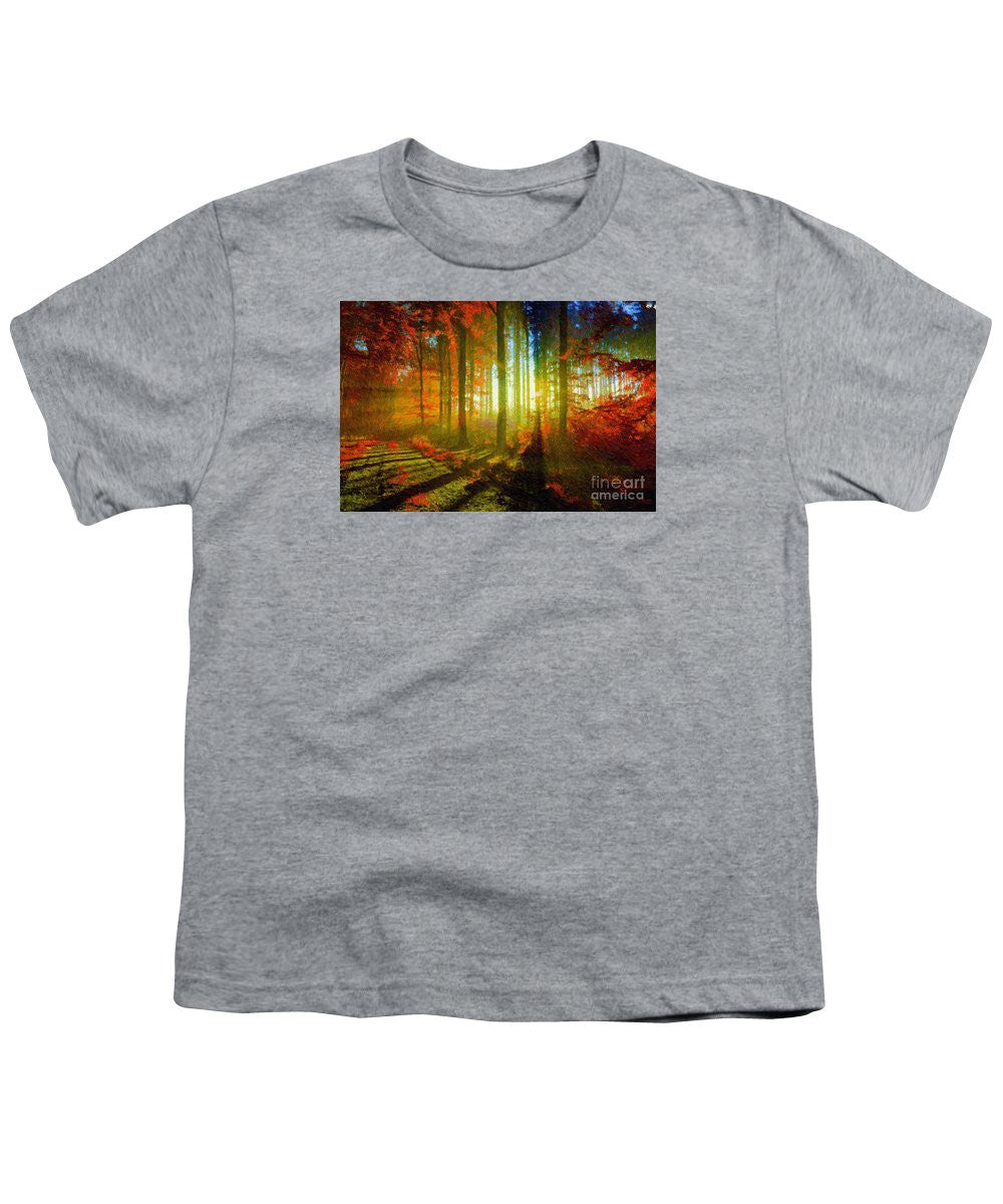 Youth T-Shirt - Abstract Landscape 0745