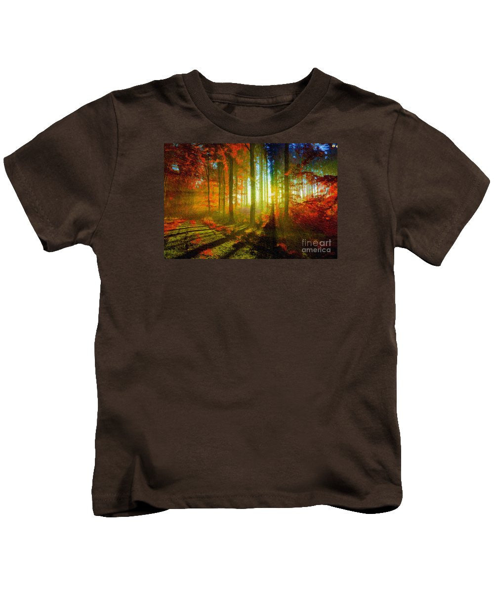 Kids T-Shirt - Abstract Landscape 0745