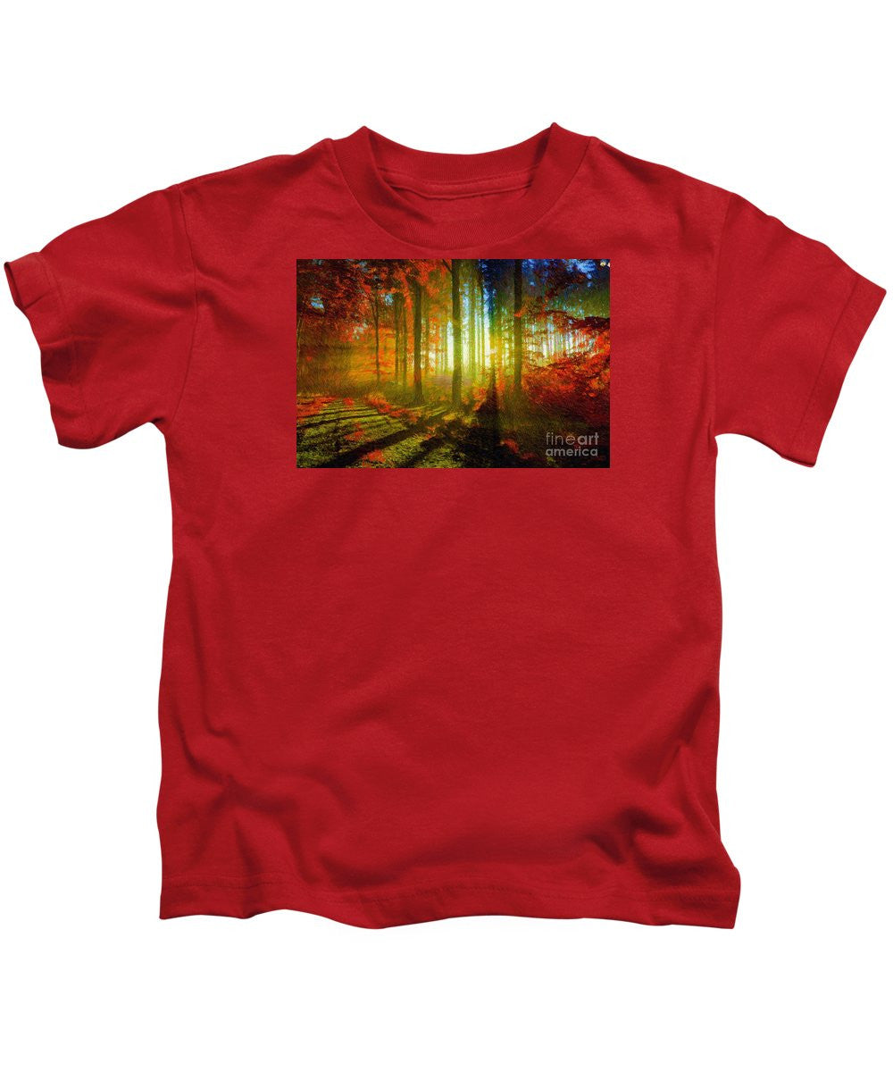 Kids T-Shirt - Abstract Landscape 0745