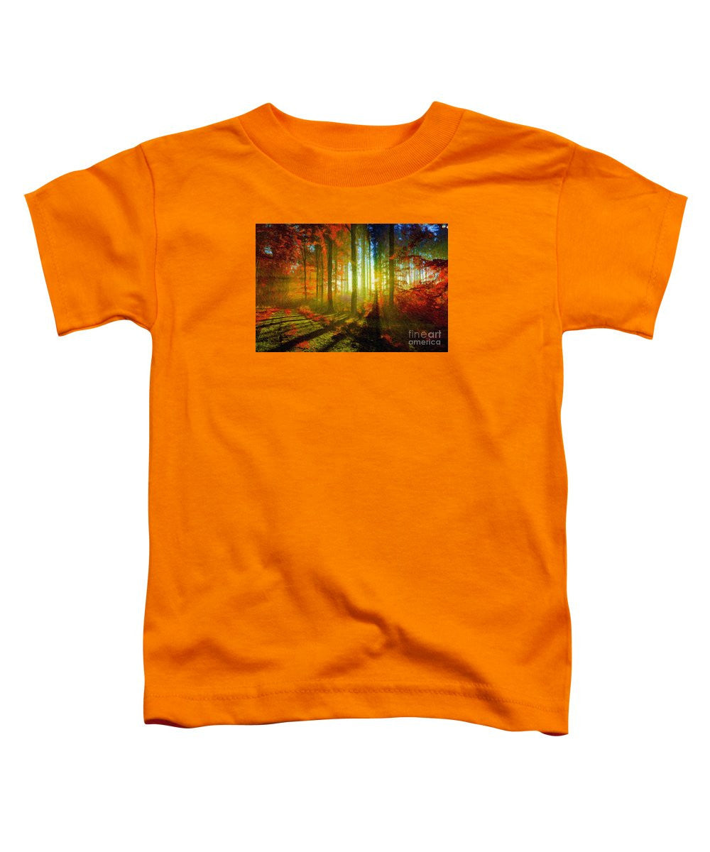 Toddler T-Shirt - Abstract Landscape 0745