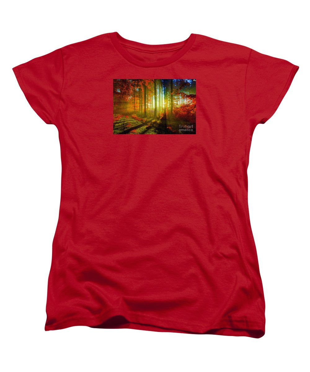 Women's T-Shirt (Standard Cut) - Abstract Landscape 0745