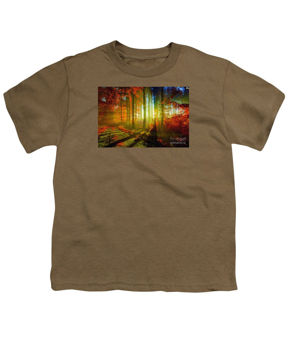 Youth T-Shirt - Abstract Landscape 0745