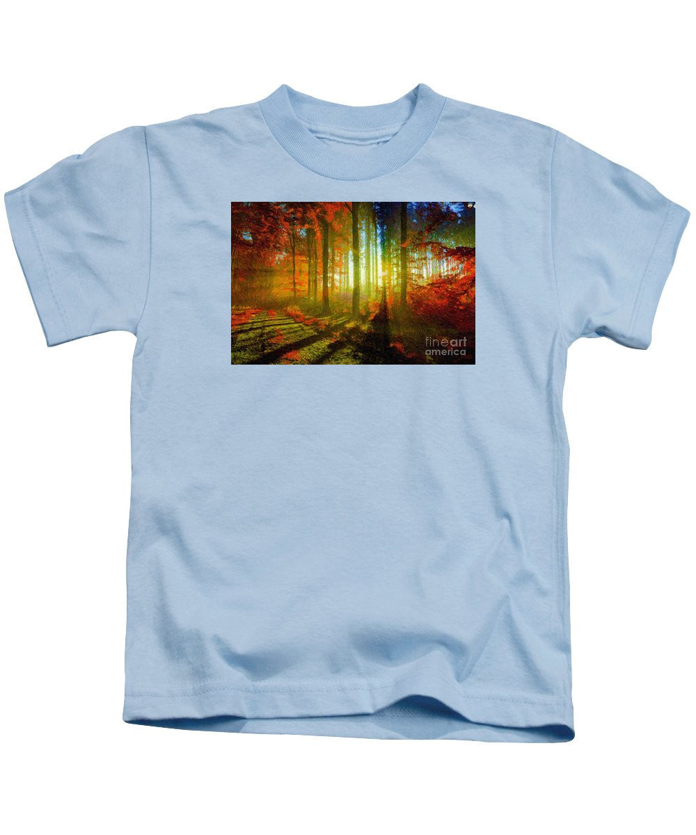 Kids T-Shirt - Abstract Landscape 0745