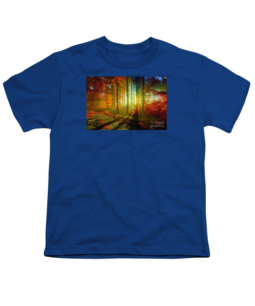 Youth T-Shirt - Abstract Landscape 0745