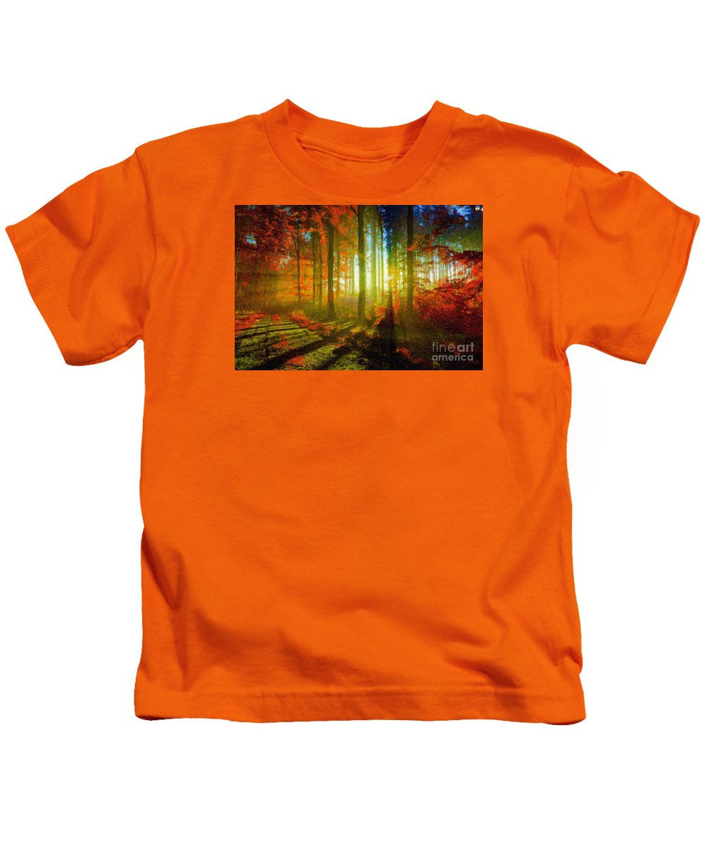 Kids T-Shirt - Abstract Landscape 0745