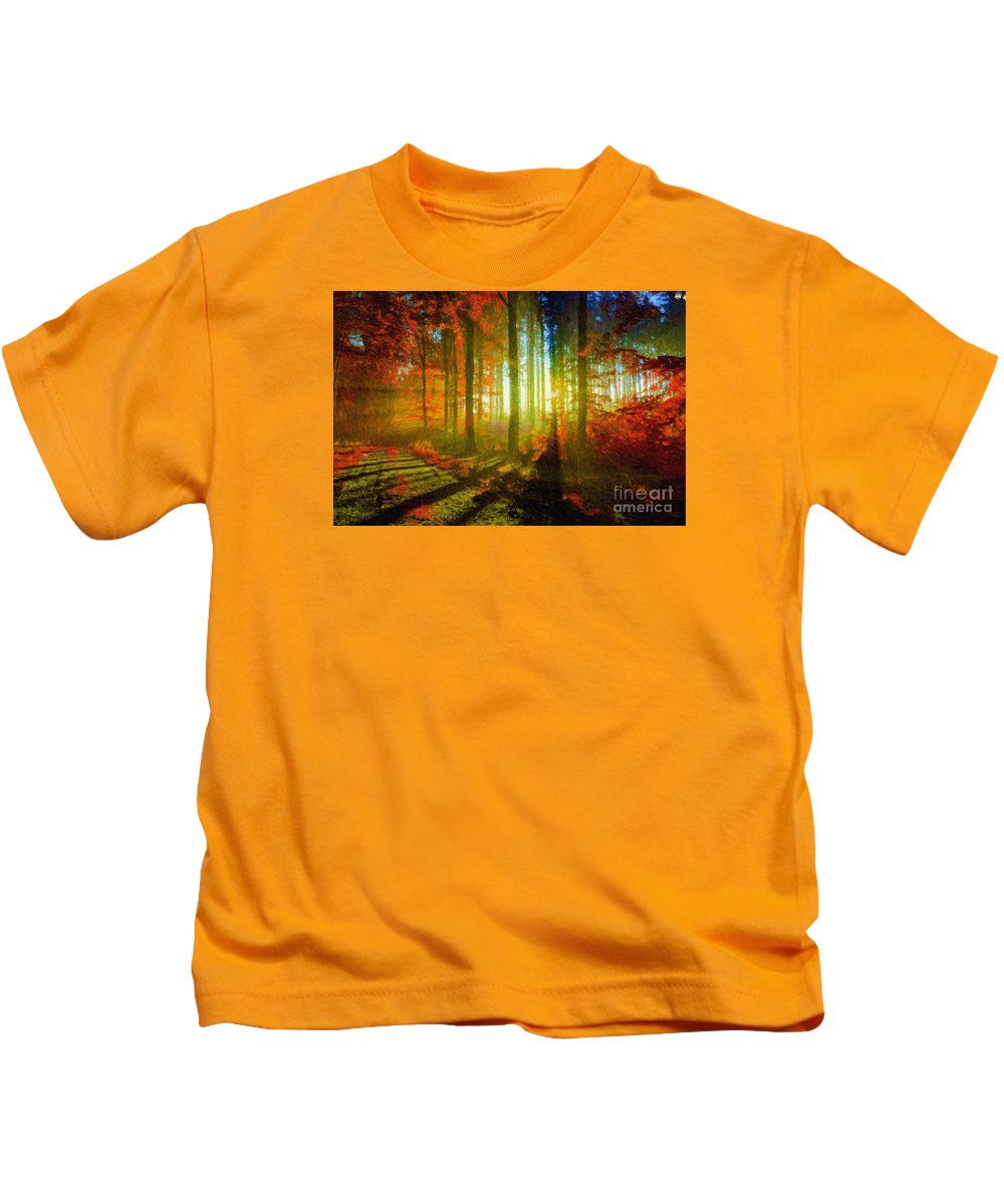 Kids T-Shirt - Abstract Landscape 0745