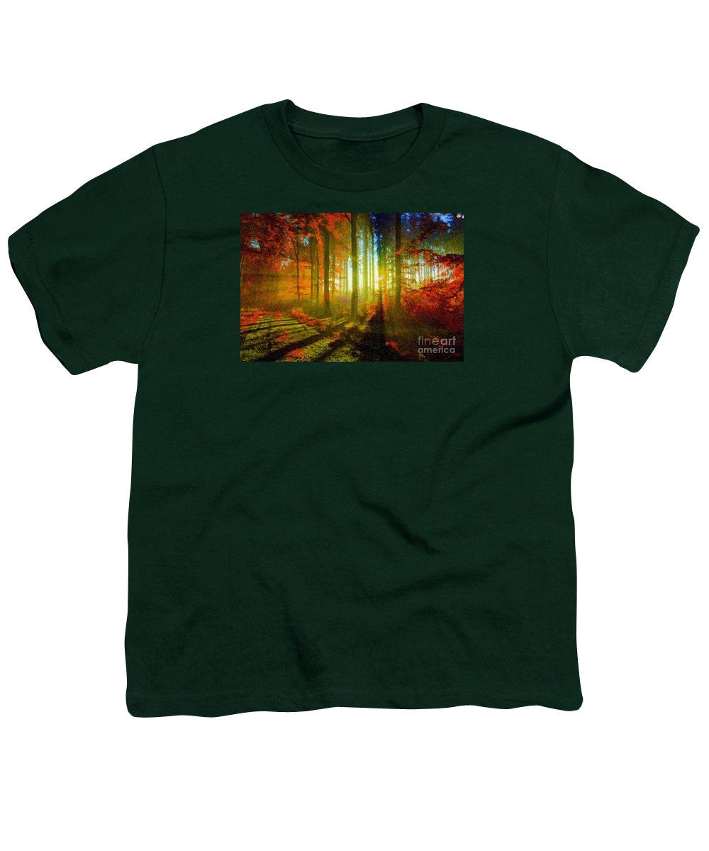 Youth T-Shirt - Abstract Landscape 0745