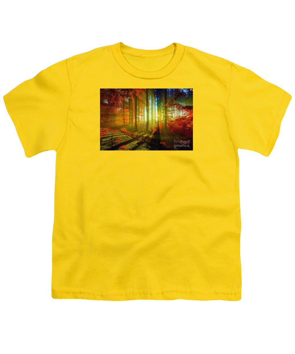 Youth T-Shirt - Abstract Landscape 0745