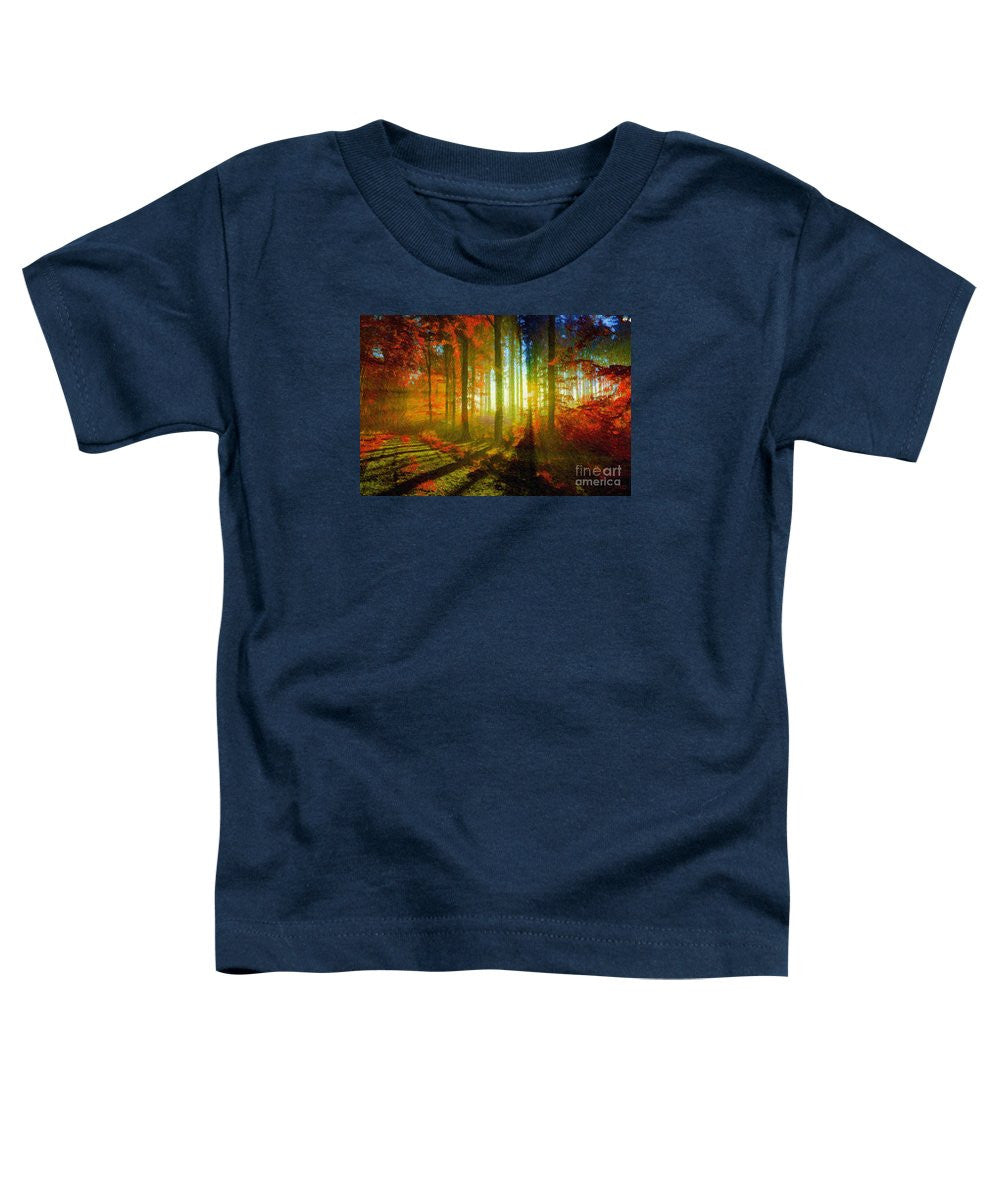 Toddler T-Shirt - Abstract Landscape 0745