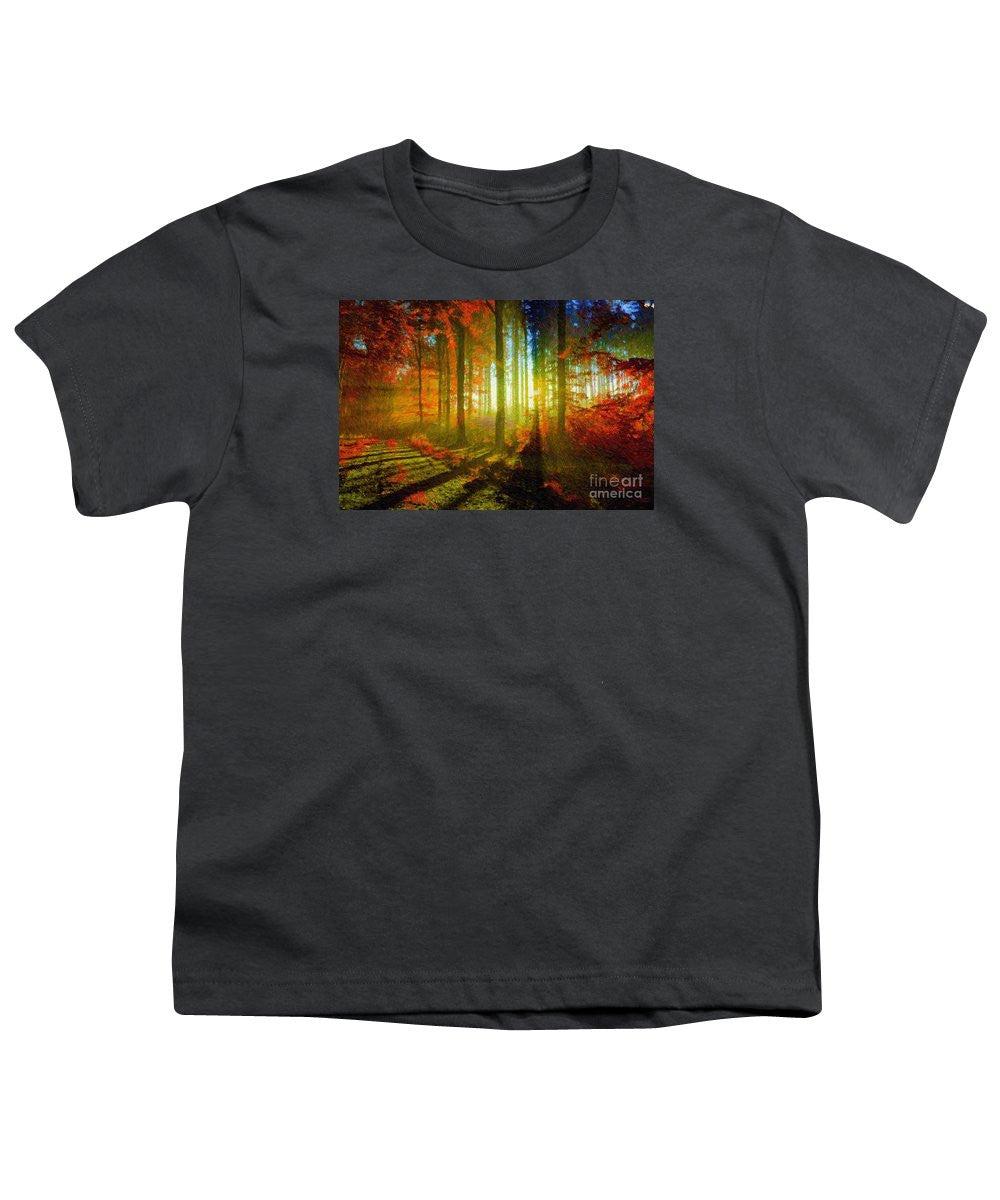 Youth T-Shirt - Abstract Landscape 0745