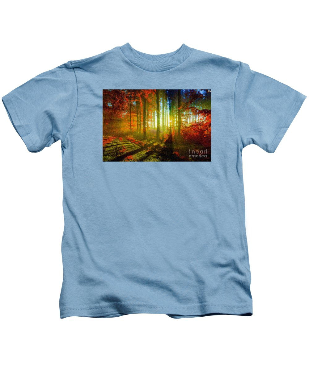 Kids T-Shirt - Abstract Landscape 0745