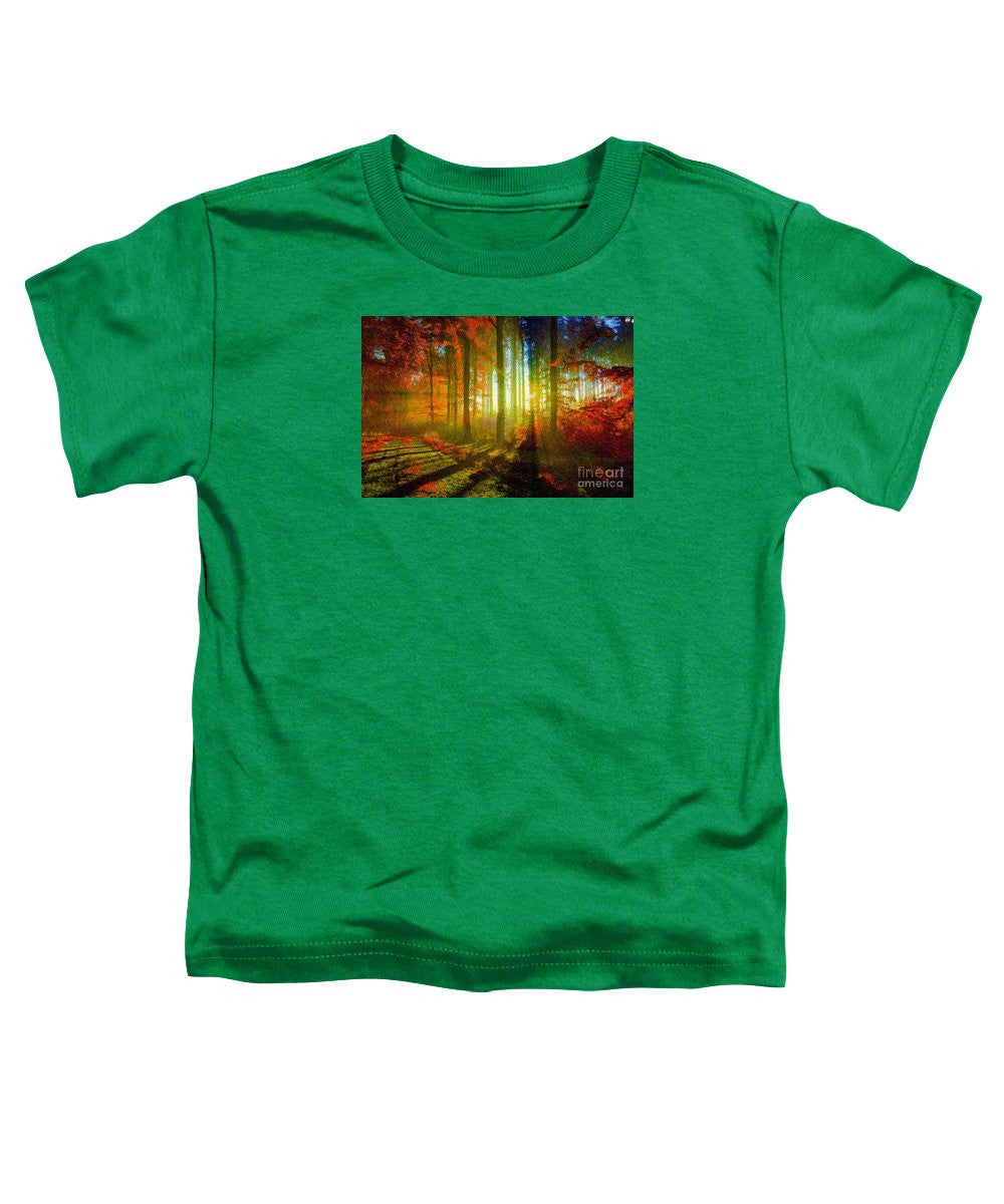 Toddler T-Shirt - Abstract Landscape 0745