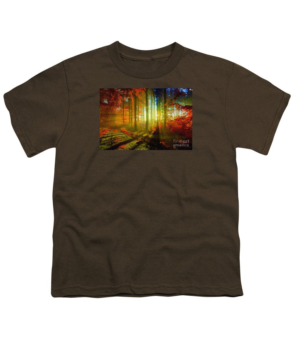 Youth T-Shirt - Abstract Landscape 0745