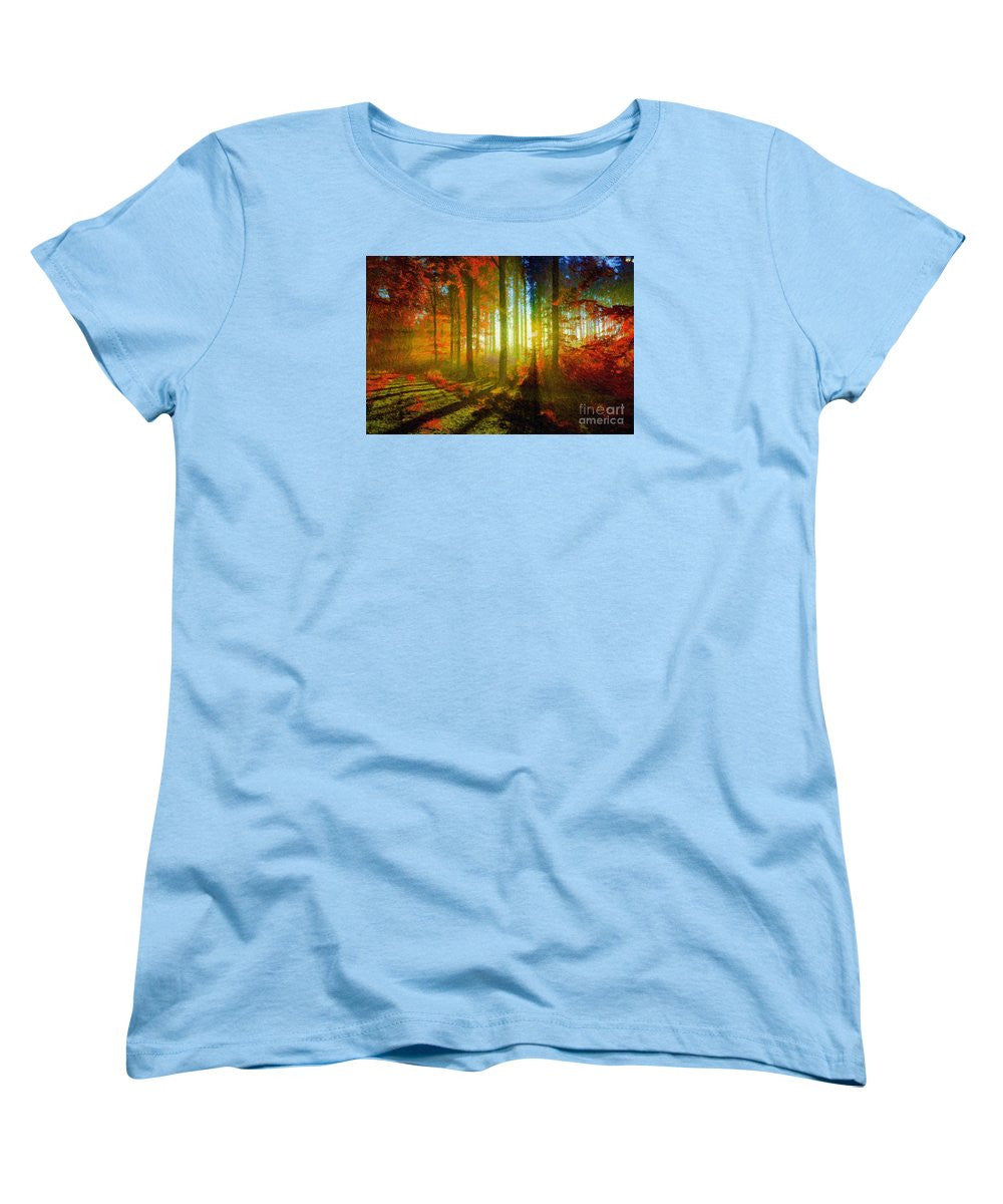 Women's T-Shirt (Standard Cut) - Abstract Landscape 0745