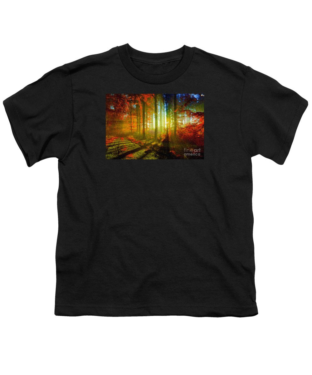 Youth T-Shirt - Abstract Landscape 0745