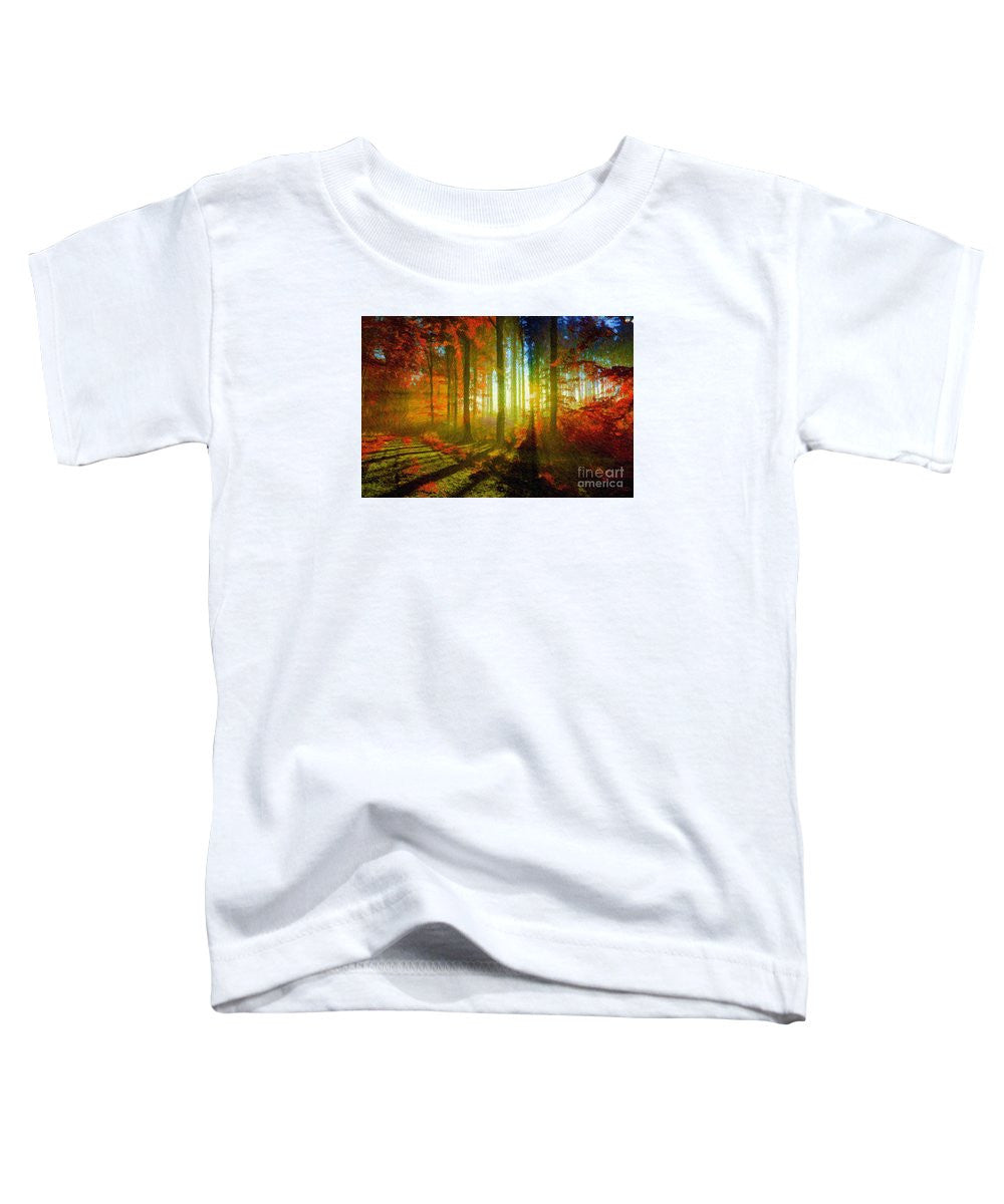 Toddler T-Shirt - Abstract Landscape 0745