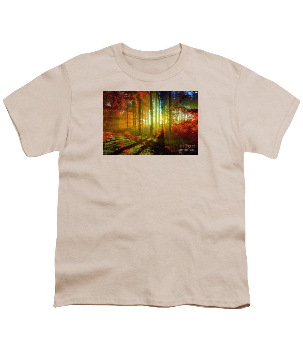 Youth T-Shirt - Abstract Landscape 0745