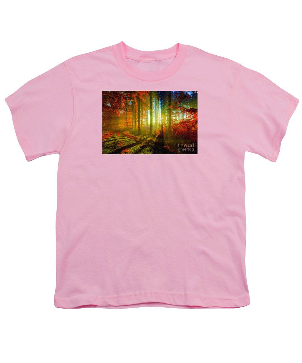 Youth T-Shirt - Abstract Landscape 0745