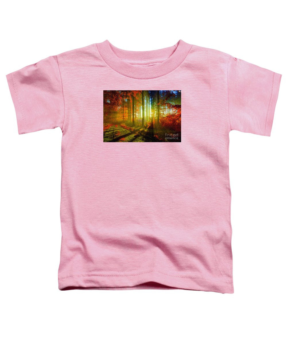 Toddler T-Shirt - Abstract Landscape 0745