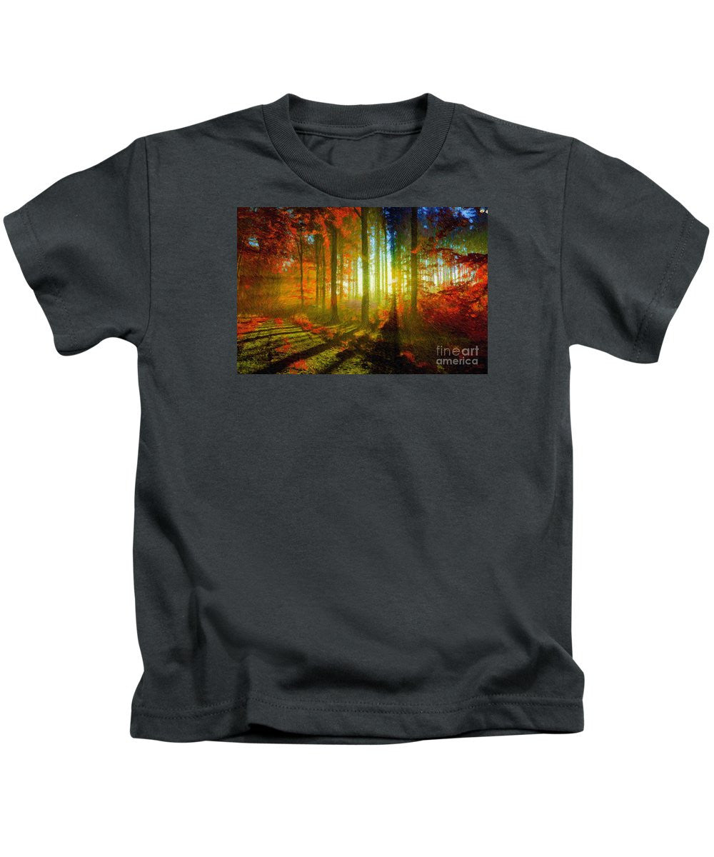 Kids T-Shirt - Abstract Landscape 0745