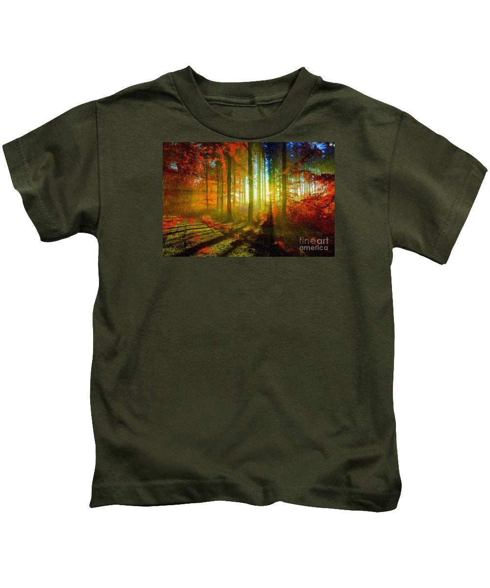 Kids T-Shirt - Abstract Landscape 0745