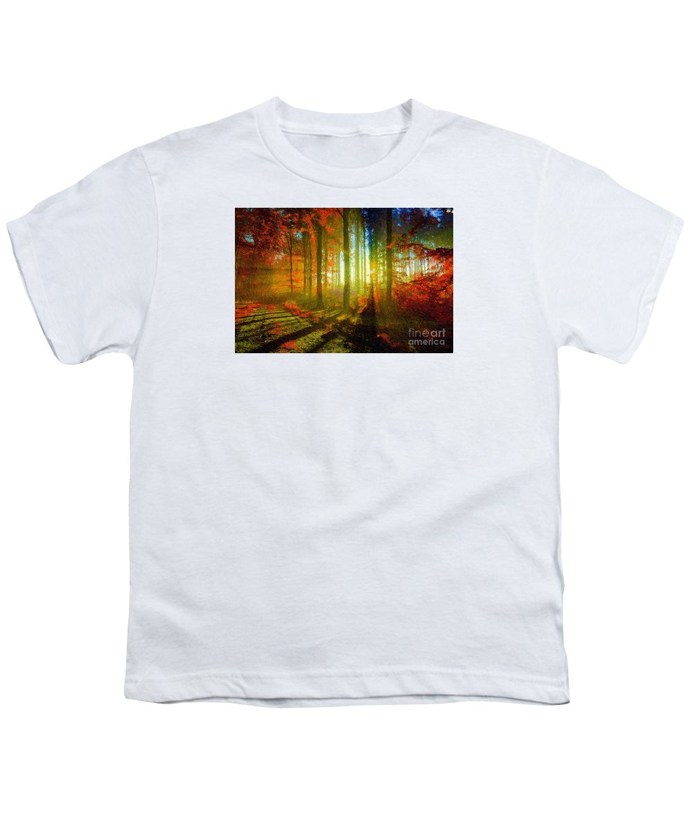 Youth T-Shirt - Abstract Landscape 0745