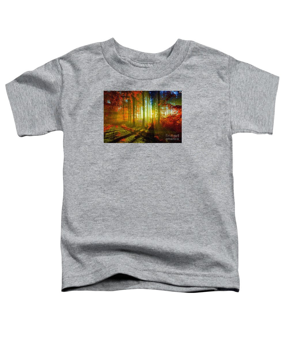 Toddler T-Shirt - Abstract Landscape 0745