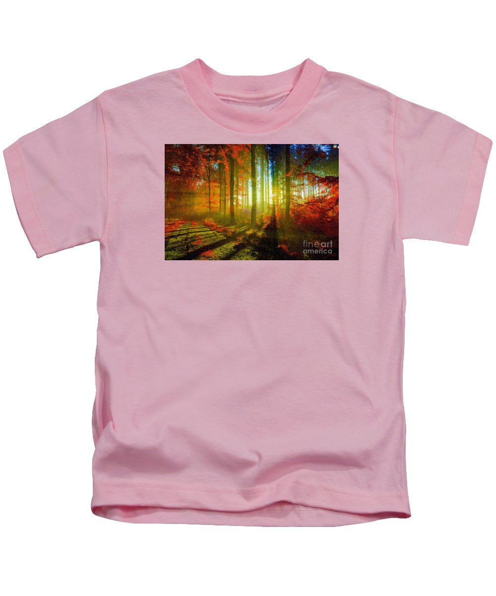 Kids T-Shirt - Abstract Landscape 0745