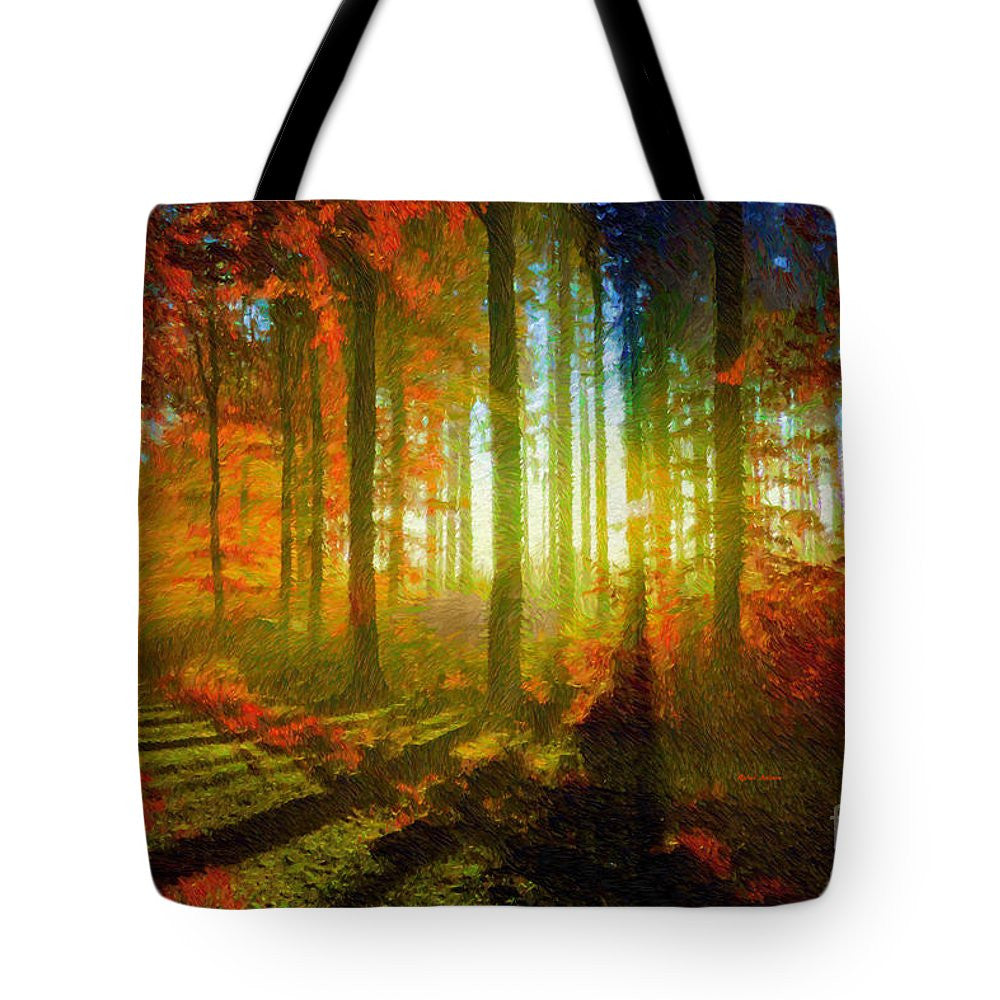 Tote Bag - Abstract Landscape 0745