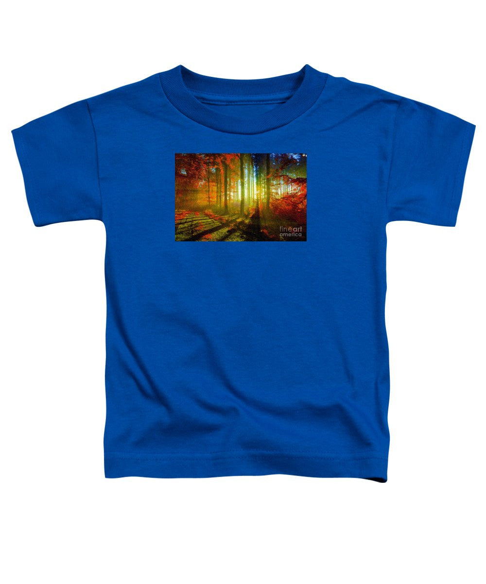 Toddler T-Shirt - Abstract Landscape 0745