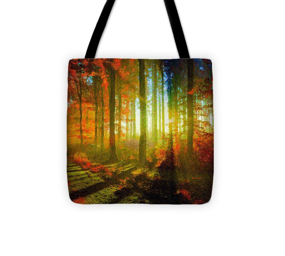 Tote Bag - Abstract Landscape 0745