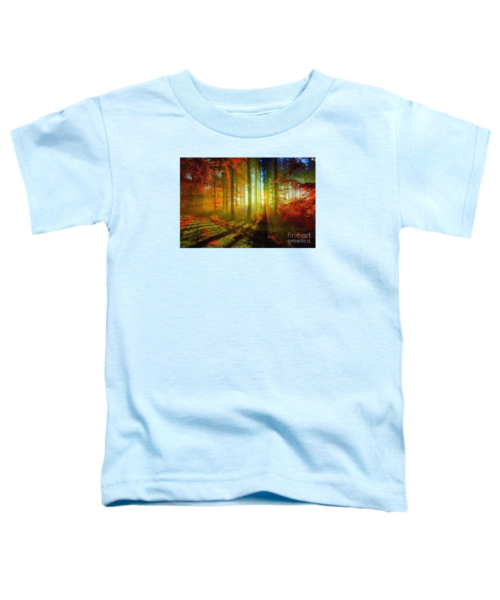 Toddler T-Shirt - Abstract Landscape 0745