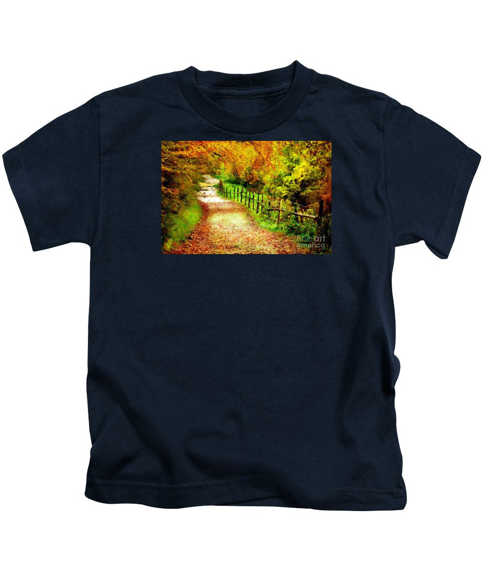 Kids T-Shirt - Abstract Landscape 0746