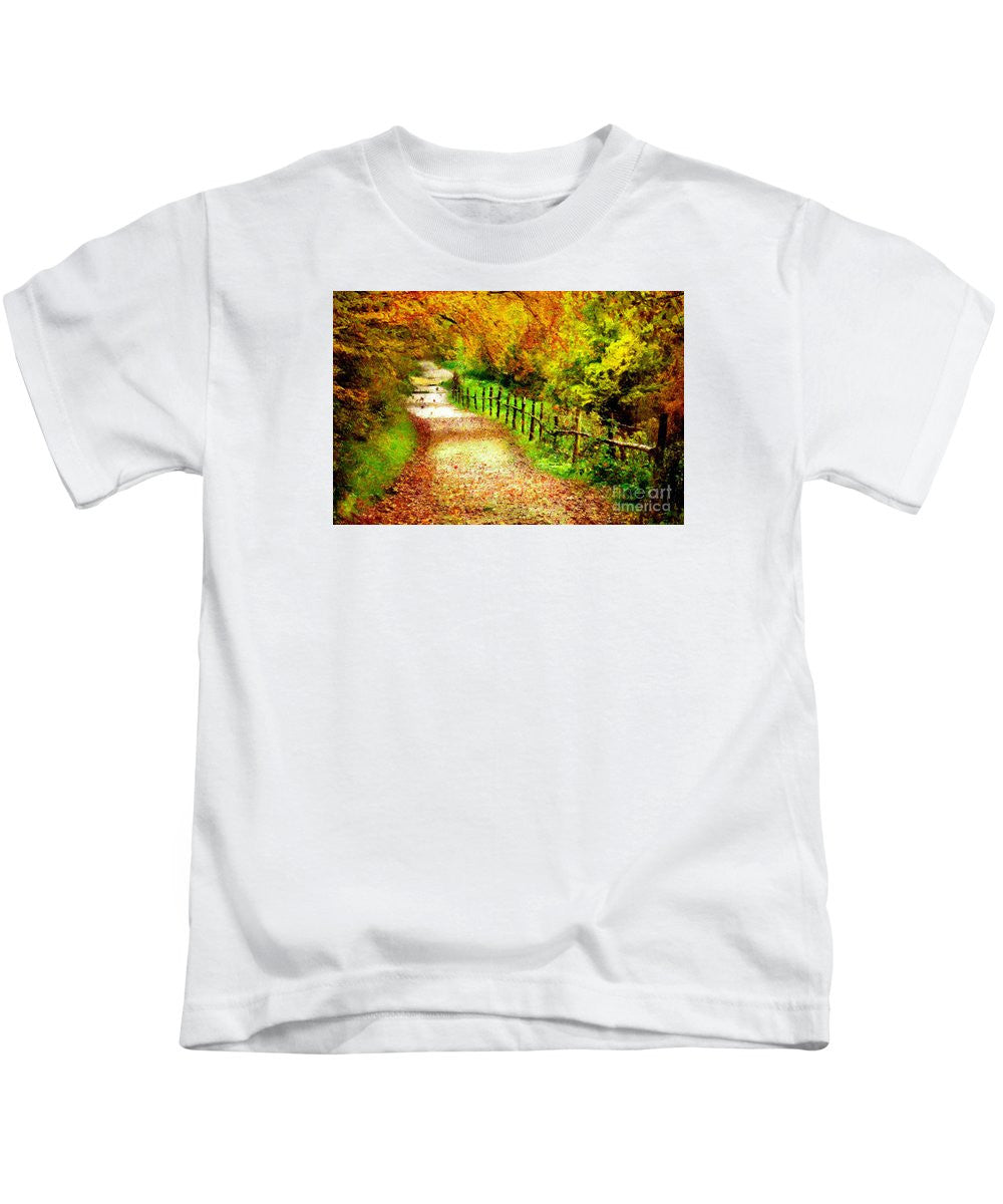 Kids T-Shirt - Abstract Landscape 0746